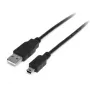 StarTech.com 2m Mini USB 2.0 kaabel - A Mini B-le - M/M, 2 m, USB A, Mini-USB B, USB 2.0, Isane/Isane, Must