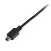 StarTech.com 2m Mini USB 2.0 kaabel - A Mini B-le - M/M, 2 m, USB A, Mini-USB B, USB 2.0, Isane/Isane, Must