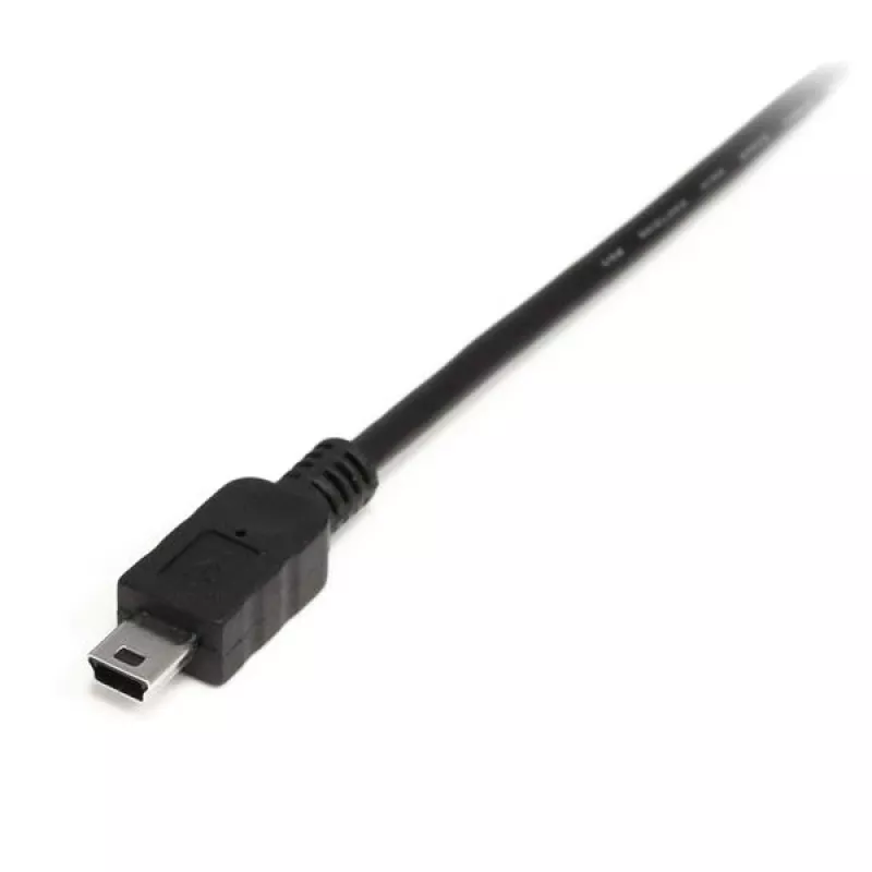 StarTech.com 2m Mini USB 2.0 kaabel - A Mini B-le - M/M, 2 m, USB A, Mini-USB B, USB 2.0, Isane/Isane, Must
