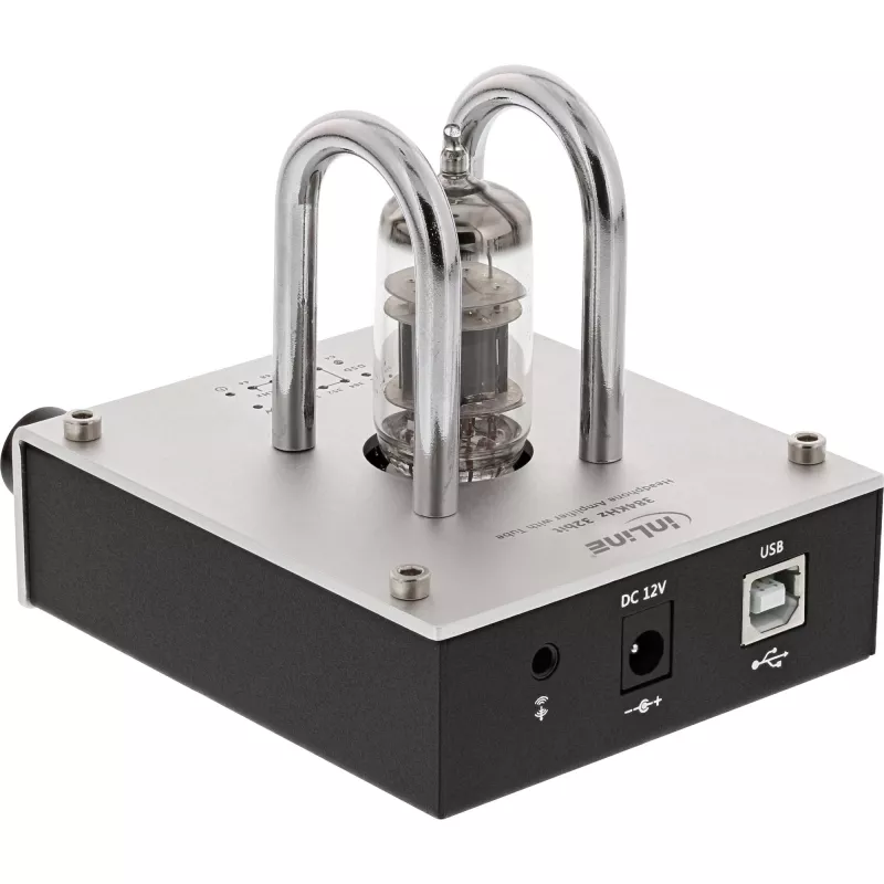InLine AmpUSB, Hi-Res AUDIO HiFi DSD USB Audio DAC, vaakumtoru võimendi