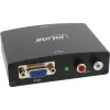 InLine Converter VGA + Audio to HDMI Input VGA and RCA Audio Output HDMI