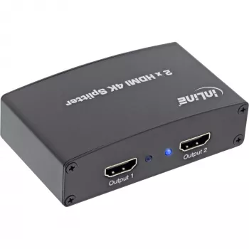 InLine HDMI jaotur, 2-pordiline, 4K2K-ühilduv