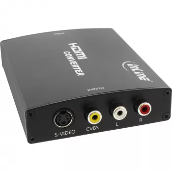 InLine HDMI-S-Video-muundur + RCA-heli muundur