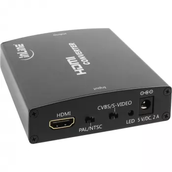 InLine HDMI-S-Video-muundur + RCA-heli muundur