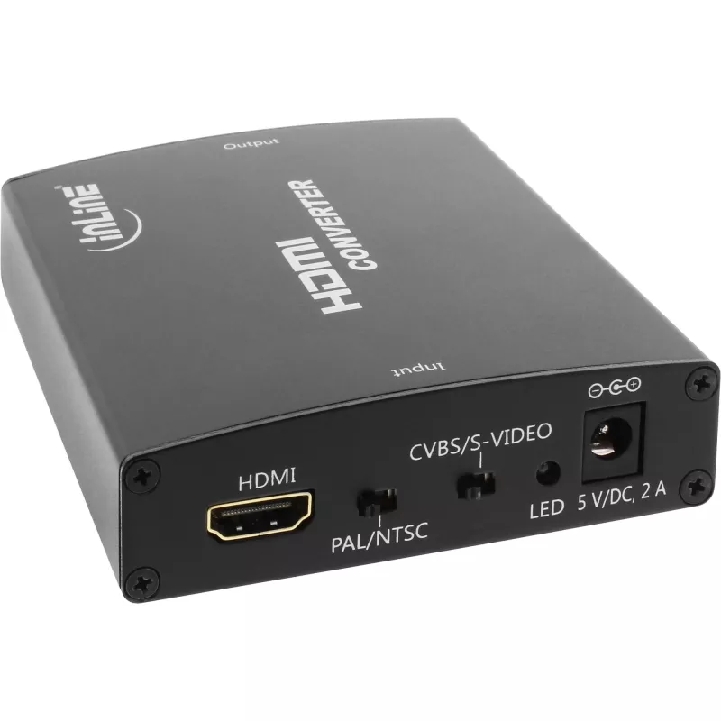 InLine HDMI-S-Video-muundur + RCA-heli muundur