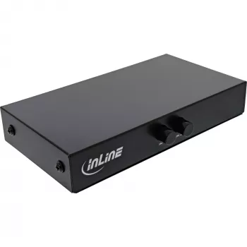 InLine VGA lüliti manuaalne 2-pordiline 15-kontaktiline Sub-D HD 1920 x 1440