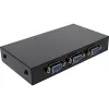 InLine VGA lüliti manuaalne 2-pordiline 15-kontaktiline Sub-D HD 1920 x 1440