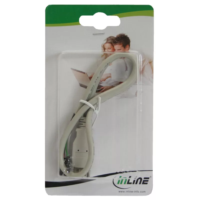 InLine USB 2.0 adapterkaabel tüüp A-pesa / päise pistik, 0,40 m