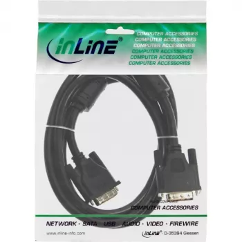 DVI-I kaabel 24+5 M/M Dual Link InLine 17793 3 m