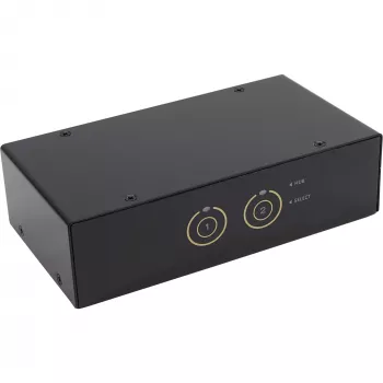 InLine lauaarvuti KVM-lüliti 2 pordi DisplayPort USB 3.0 jaotur heliga
