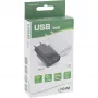 InLine USB toiteadapter DUO, 2 pordiga 100-240VAC kuni 5V / 2.1A valge