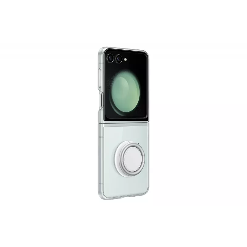 Samsungi flip-ümbris Galaxy Z Flip5 jaoks EF-XF73KKTEGWW — läbipaistev, 6,7-tollise (17 cm) ekraani jaoks