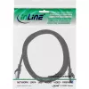 InLine 72655S võrgukaabel Must 0,5 m Cat6a S/FTP (S-STP)