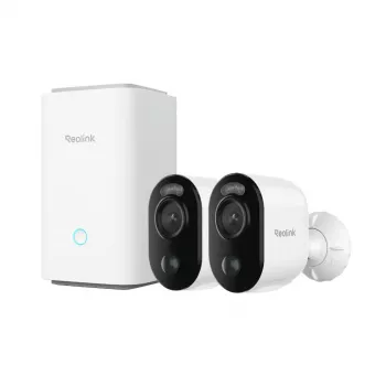 Baasseade Reolink Hub 1 kahe Argus Series B310 sisevalge kaameraga