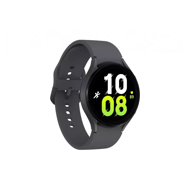 Samsung Galaxy Watch5 3,56 cm (1,4 tolli) OLED 44 mm Digitaalne 450 x 450 pikslit Puuteekraan Grafiit Wi-Fi GPS (satelliit)