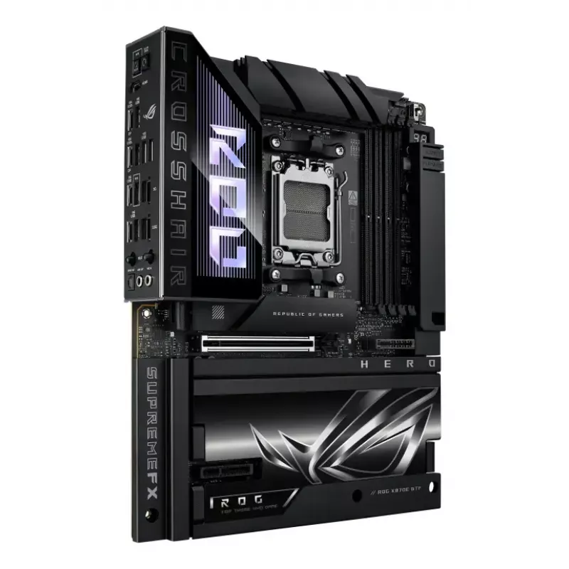 Emaplaat ASUS ROG CROSSHAIR X870E HERO BTF — AMD X870E, Socket AM5, ATX, DDR5, M.2, Wi‑Fi 7