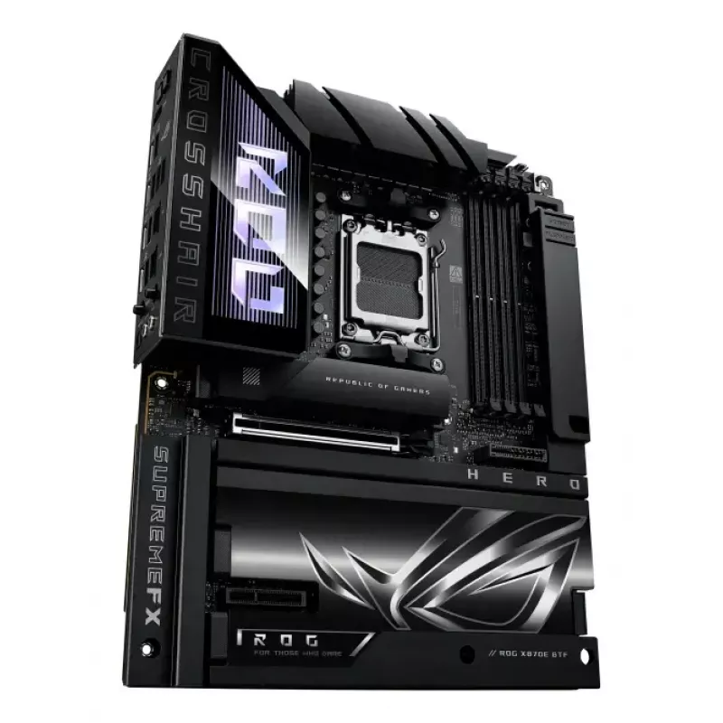 Emaplaat ASUS ROG CROSSHAIR X870E HERO BTF — AMD X870E, Socket AM5, ATX, DDR5, M.2, Wi‑Fi 7