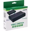 InLine 60604I USB-C jagamislüliti 4-pordilise USB-jaoturiga