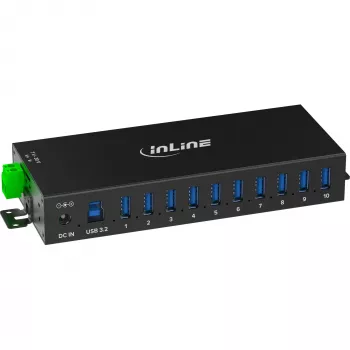 InLine 35396C liidesejaotur USB 3.2 Gen 1 (3.1 Gen 1) Type-B 5000 Mbit/s Must