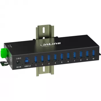 InLine 35396C liidesejaotur USB 3.2 Gen 1 (3.1 Gen 1) Type-B 5000 Mbit/s Must