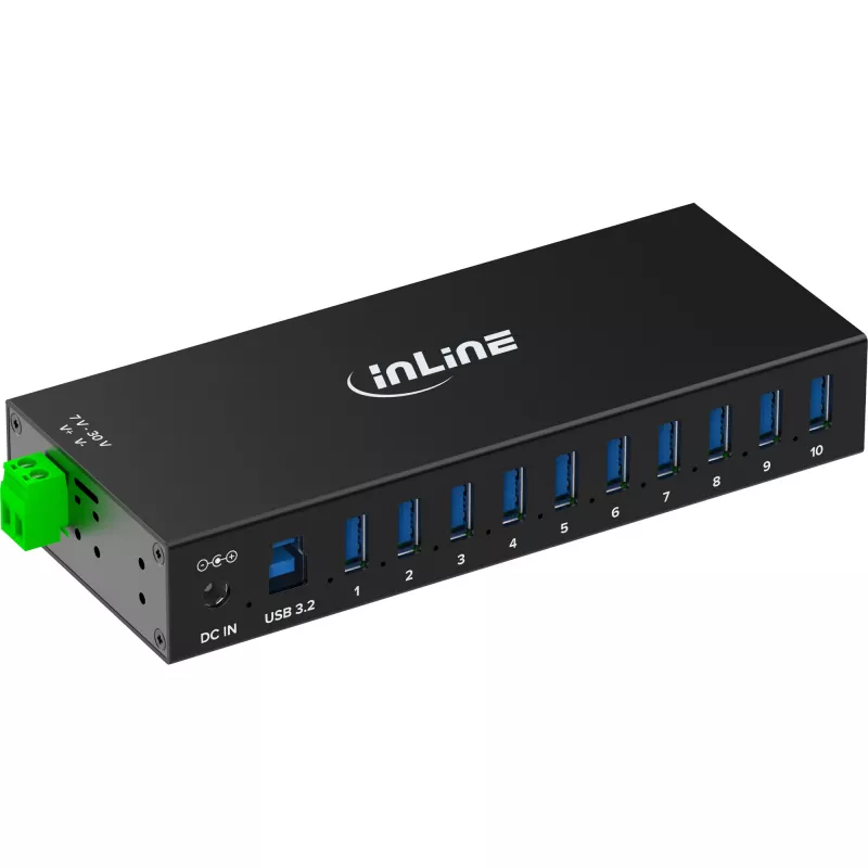 InLine 35396C liidesejaotur USB 3.2 Gen 1 (3.1 Gen 1) Type-B 5000 Mbit/s Must