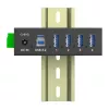 InLine 35396A liidese jaotur USB 3.2 Gen 1 (3.1 Gen 1) Type-B 5000 Mbit/s Must