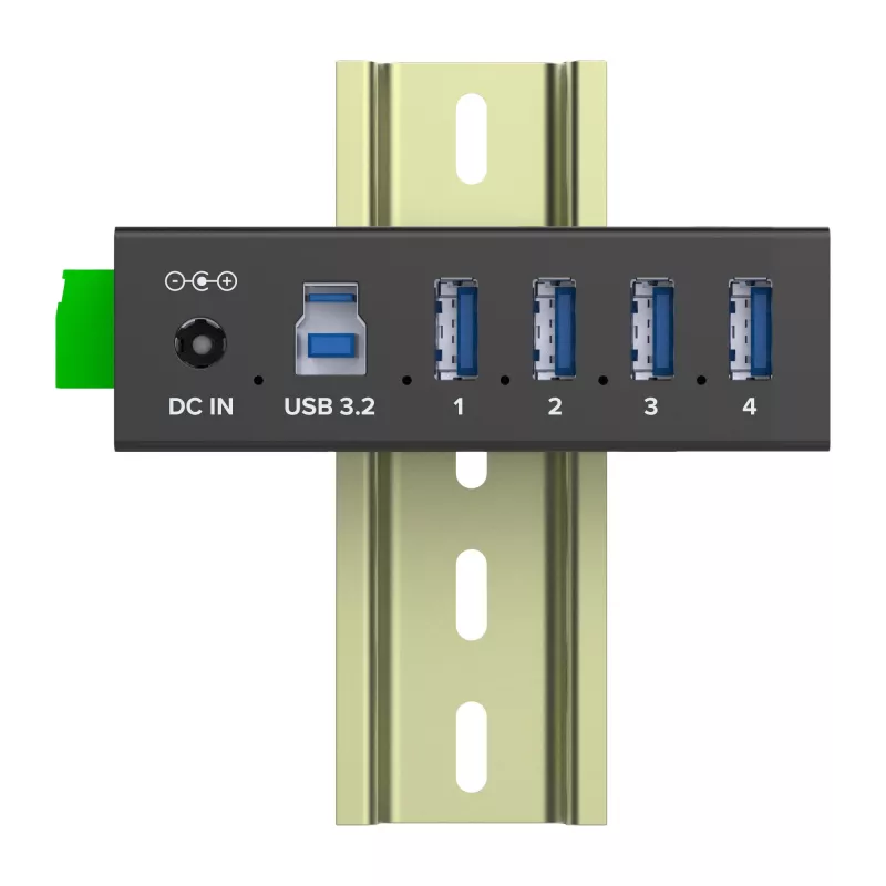 InLine 35396A liidese jaotur USB 3.2 Gen 1 (3.1 Gen 1) Type-B 5000 Mbit/s Must