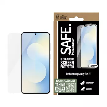 PanzerGlass SAFE. by ® ekraanikaitse Samsung Galaxy S25 FE 5G | ülilai sobivus EasyAligneriga