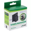 InLine 59971G kaabelkorraldaja universaalne kaablikonks must 100 tk
