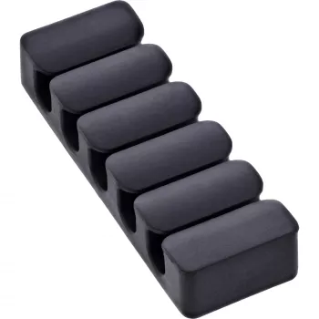 InLine 59971K kaablikorraldaja universaalne kaabliklamber Must 5 tk