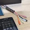 InLine 59972C kaablikorraldaja Universaalne Kaablikest Must 5 tk