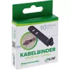 InLine 59972B kaabliside Redel-tüüpi kaabliside Silikoon Must 10 tk