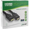 InLine HDMI aktiivkaabel, HDMI-High Speed koos Ethernetiga, M/M, nailonpunutis, 20m
