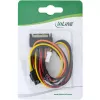 SATA toiteadapteri kaabel emane/isane + flopitoitepistik 0,15m InLine 29691