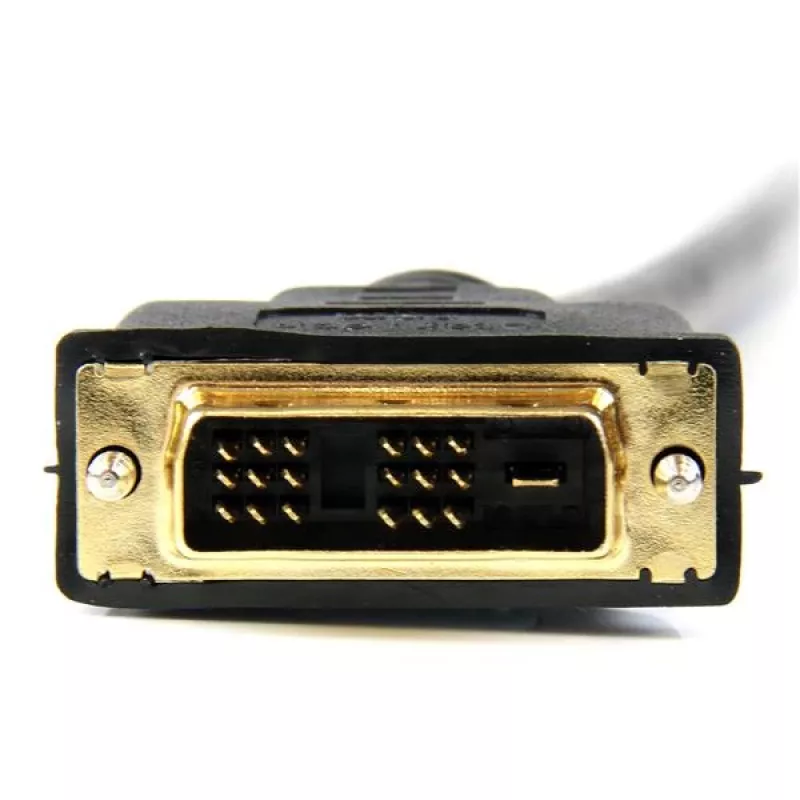 StarTech.com 1 m HDMI®-DVI-D-kaabel – M/M, 1 m, HDMI, DVI-D, kuld, must, isane/isane