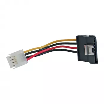 InLine SATA toiteadapteri kaabel 3,5 tolli / 15 Pin SATA riiviga 0,06 m