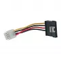 InLine SATA toiteadapteri kaabel 3,5 tolli / 15 Pin SATA riiviga 0,06 m