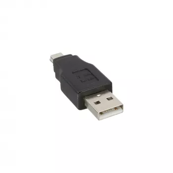InLine-adapter USB 2.0 A-tüüpi isane / Mini-USB 5-kontaktiline isane 33441C