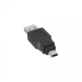 InLine-adapter USB 2.0 A-tüüpi isane / Mini-USB 5-kontaktiline isane 33441C