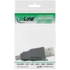 InLine-adapter USB 2.0 A-tüüpi isane / Mini-USB 5-kontaktiline isane 33441C
