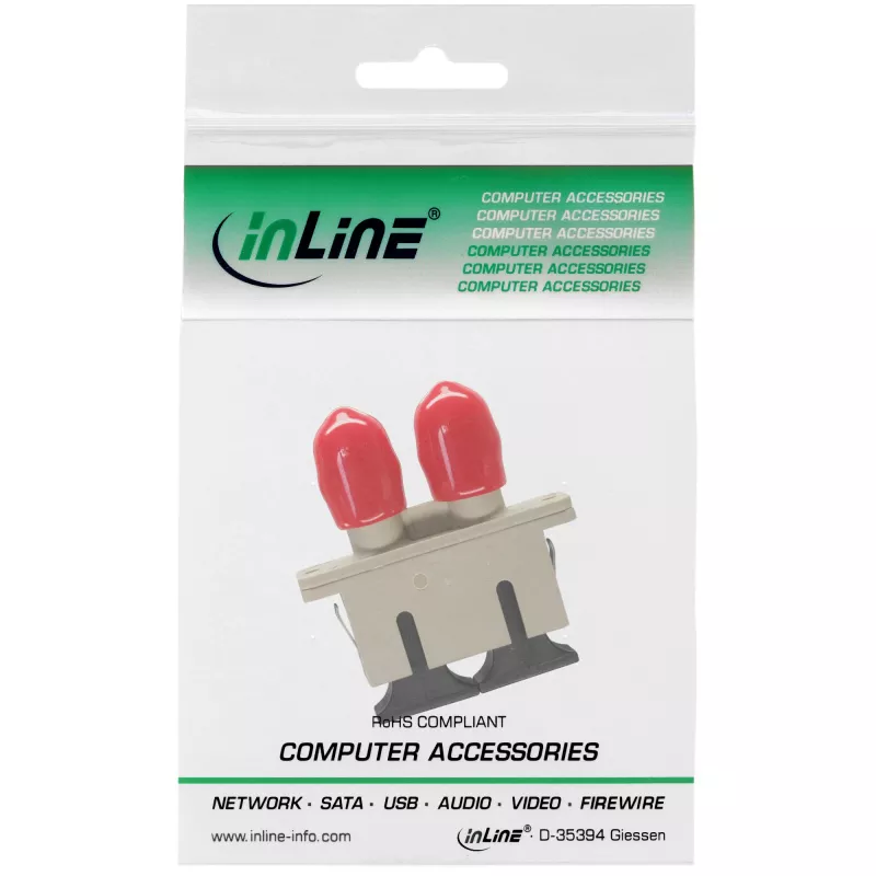 Fiiberoptiline adapter Dupleks ST/SC InLine 89991D