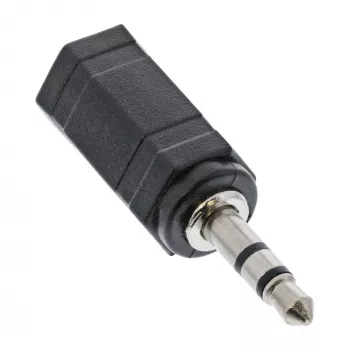 Audioadapter 2,5 mm pesa emane / 3,5 mm pistik isane Stereo InLine 99309