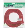 InLine patch-kaabel F/UTP Cat.5e punane 10m