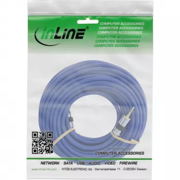 InLine Premium Audio kaabel 3.5mm isane/isane 0,5m
