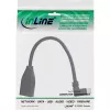 InLine Micro USB OTG adapterkaabel Micro-B-pistik nurga all USB A emasele 0,1 m