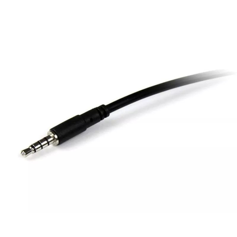 StarTech.com 2m 3.5mm 4-positsiooniline TRRS-peakomplekti pikenduskaabel – M/F