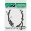 InLine Japan Euro8 IEC-C7 toitekaabel, must, 1,8 m