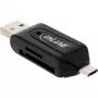 InLine OTG kahe pesaga kaardilugeja SD ja microSD jaoks 66779