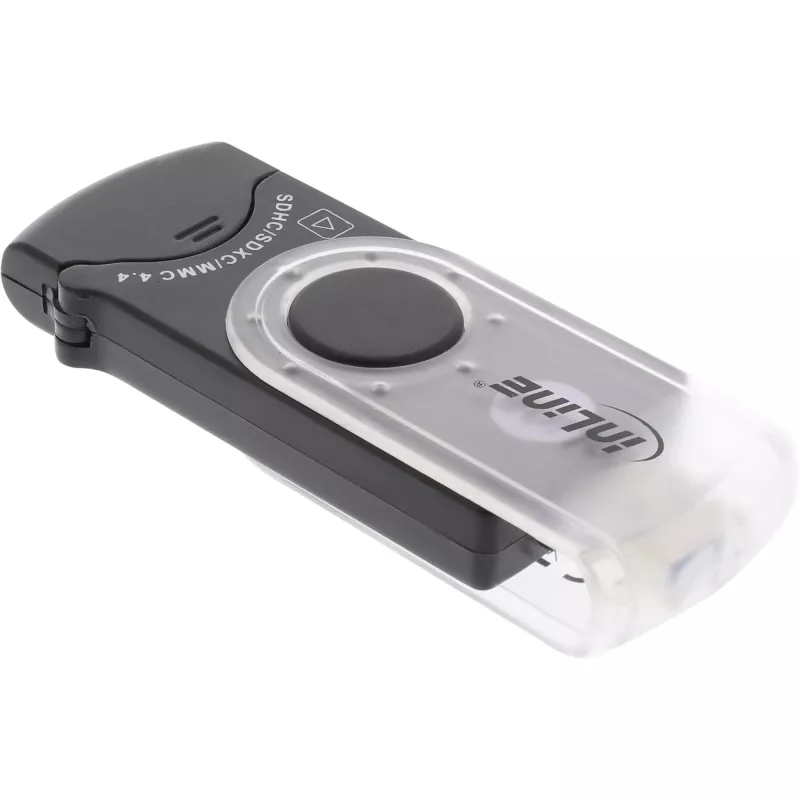 InLine USB 3.0 mobiilne kaardilugeja 2 pesaga SD SDHC SDXC microSD jaoks