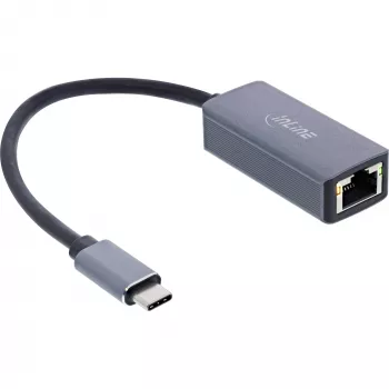 InLine USB 3.2 kuni 2,5G Etherneti võrguadapteri kaabel, USB-C kuni RJ45